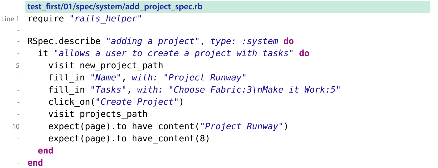 Rails 學習筆記簿 Test Prescriptions Chapter 3 Part Ii Kevin